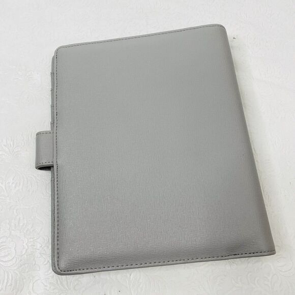 Cloth and Paper Foundations Gray Leather Planner - Picture 6 of 16